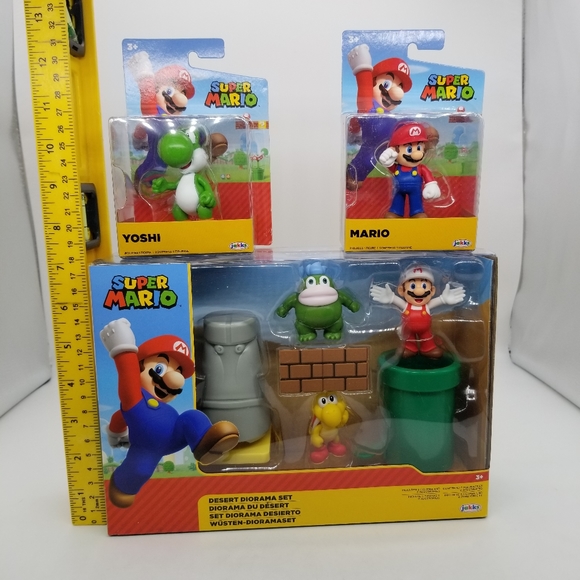 Nintendo Toys Jakks Super Mario World Of Nintendo 2 Playset Desert